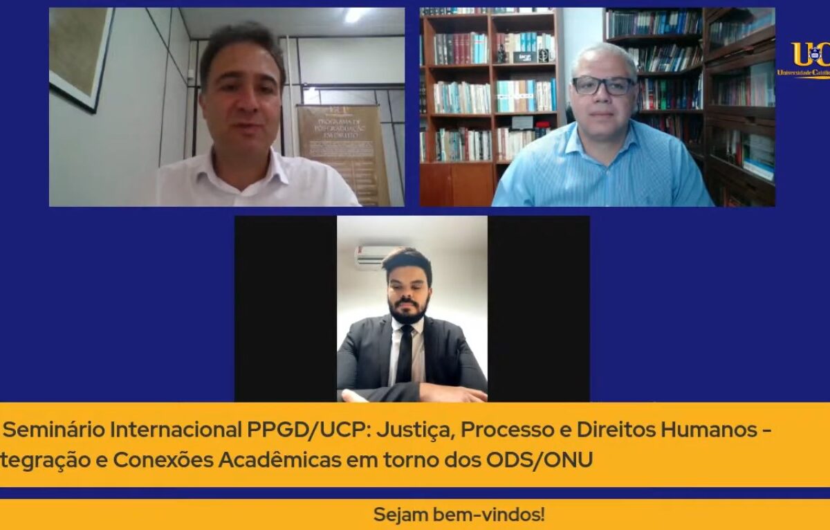 PPGD da UCP promove III Seminário Internacional para falar sobre Justiça, Processo e Direitos Humanos